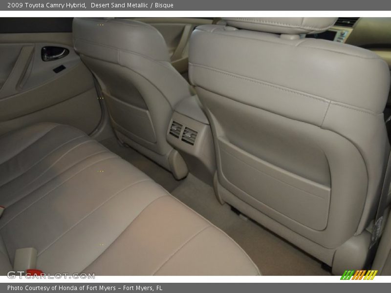 Desert Sand Metallic / Bisque 2009 Toyota Camry Hybrid