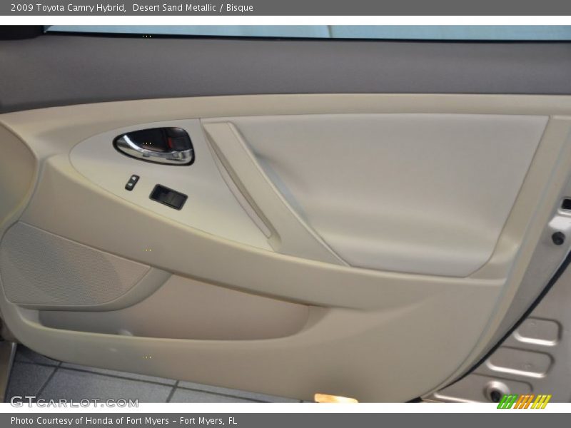 Desert Sand Metallic / Bisque 2009 Toyota Camry Hybrid
