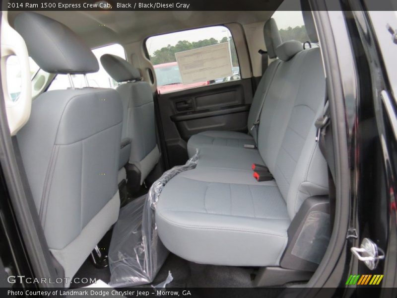 Black / Black/Diesel Gray 2014 Ram 1500 Express Crew Cab