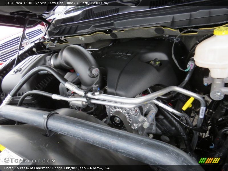 Black / Black/Diesel Gray 2014 Ram 1500 Express Crew Cab