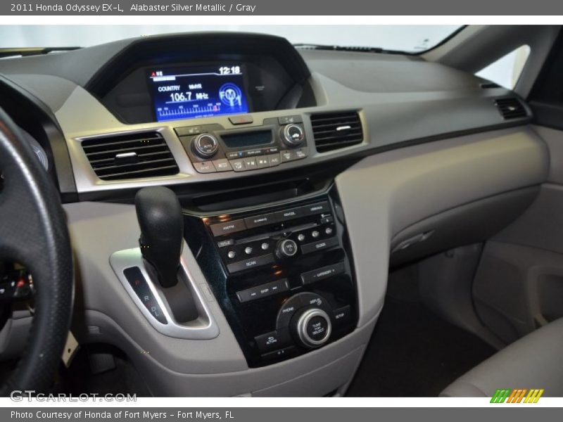 Alabaster Silver Metallic / Gray 2011 Honda Odyssey EX-L