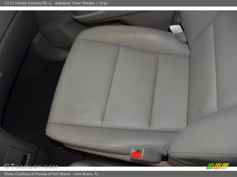 Alabaster Silver Metallic / Gray 2011 Honda Odyssey EX-L