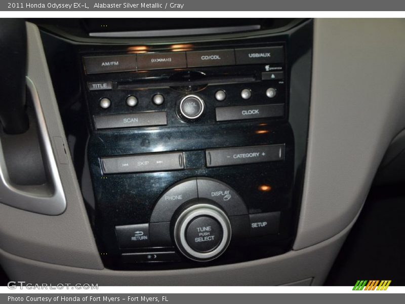 Alabaster Silver Metallic / Gray 2011 Honda Odyssey EX-L