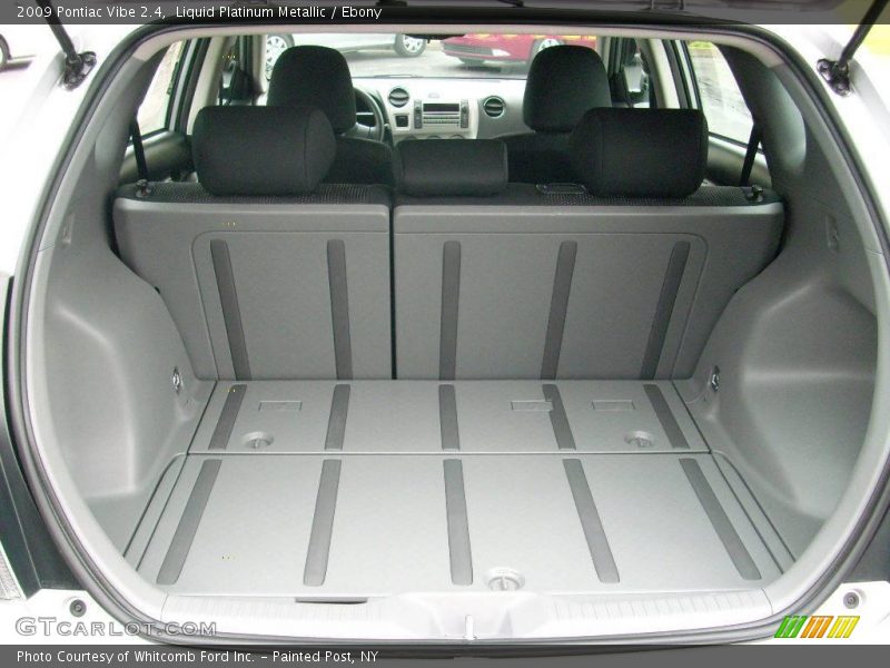 Liquid Platinum Metallic / Ebony 2009 Pontiac Vibe 2.4