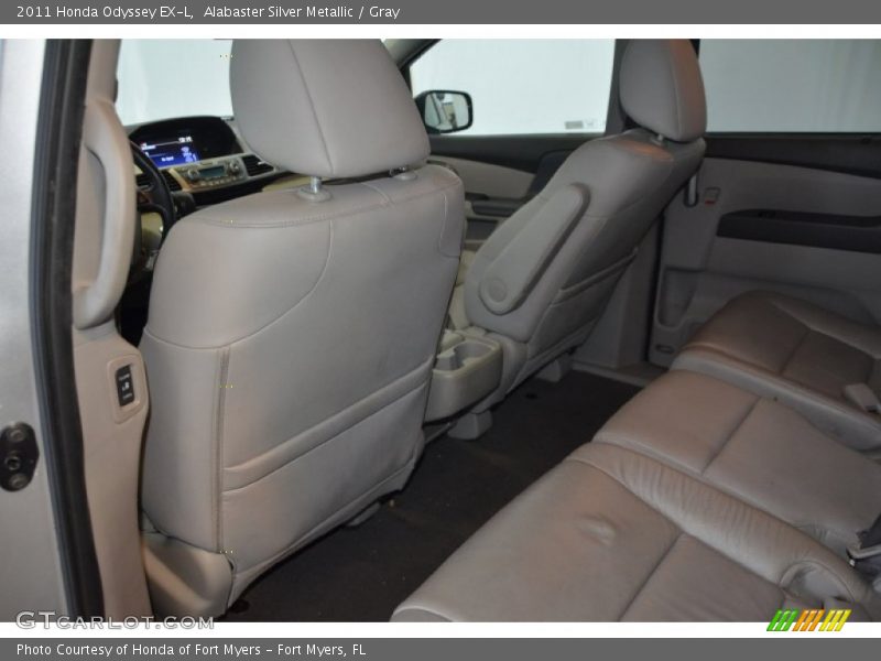 Alabaster Silver Metallic / Gray 2011 Honda Odyssey EX-L