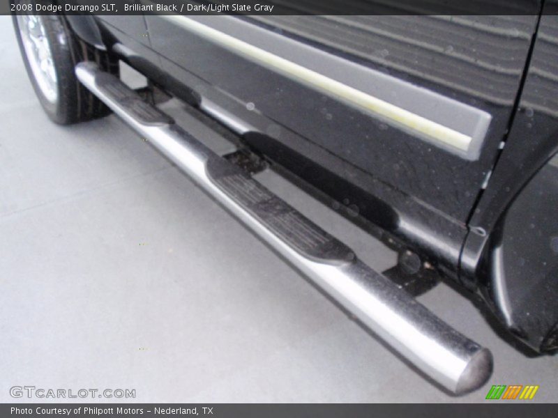 Brilliant Black / Dark/Light Slate Gray 2008 Dodge Durango SLT