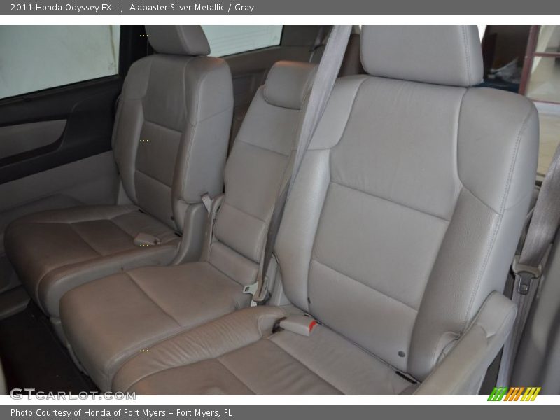 Alabaster Silver Metallic / Gray 2011 Honda Odyssey EX-L