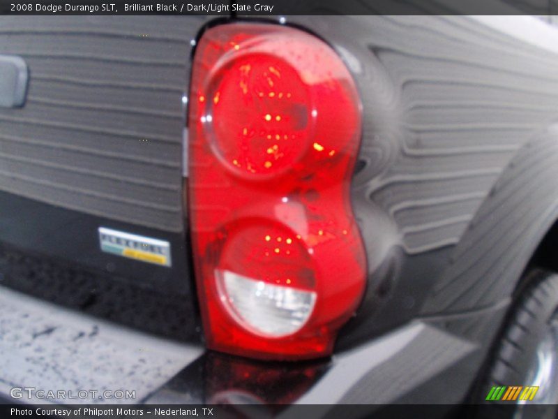 Brilliant Black / Dark/Light Slate Gray 2008 Dodge Durango SLT