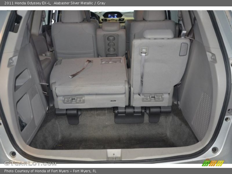 Alabaster Silver Metallic / Gray 2011 Honda Odyssey EX-L