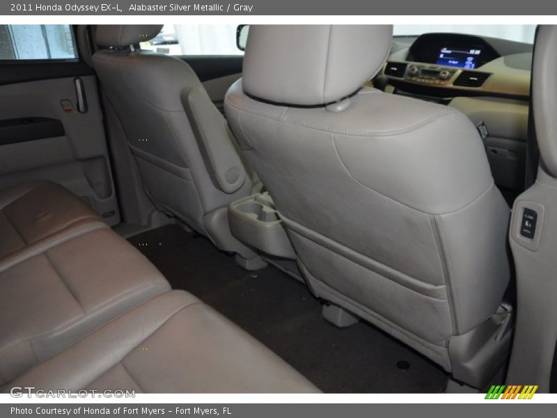 Alabaster Silver Metallic / Gray 2011 Honda Odyssey EX-L
