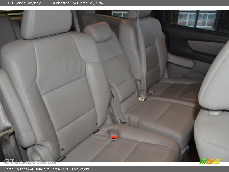 Alabaster Silver Metallic / Gray 2011 Honda Odyssey EX-L