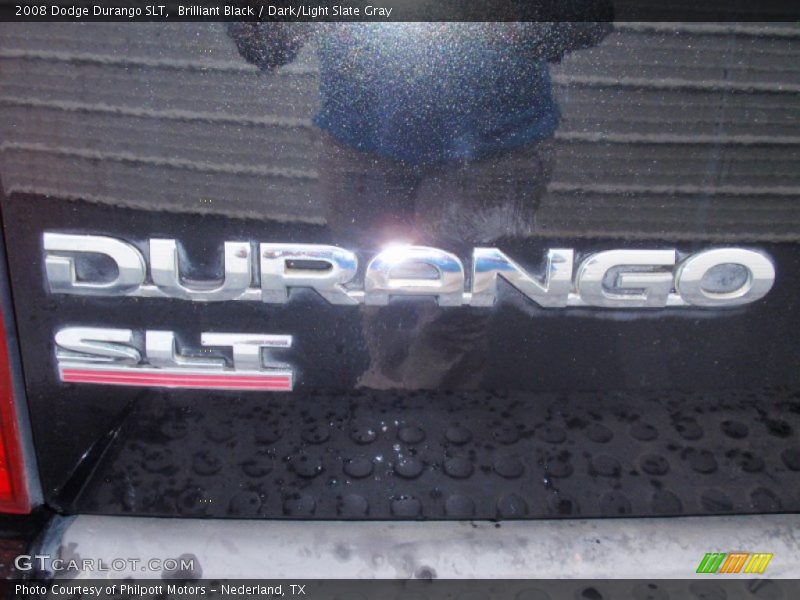 Brilliant Black / Dark/Light Slate Gray 2008 Dodge Durango SLT
