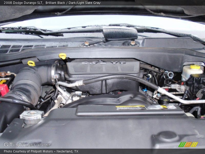Brilliant Black / Dark/Light Slate Gray 2008 Dodge Durango SLT
