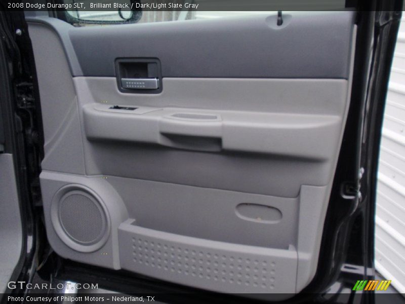 Brilliant Black / Dark/Light Slate Gray 2008 Dodge Durango SLT