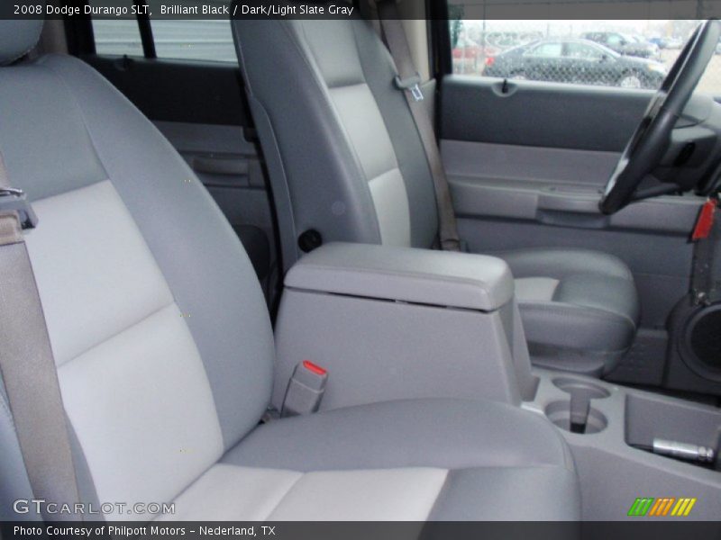 Brilliant Black / Dark/Light Slate Gray 2008 Dodge Durango SLT
