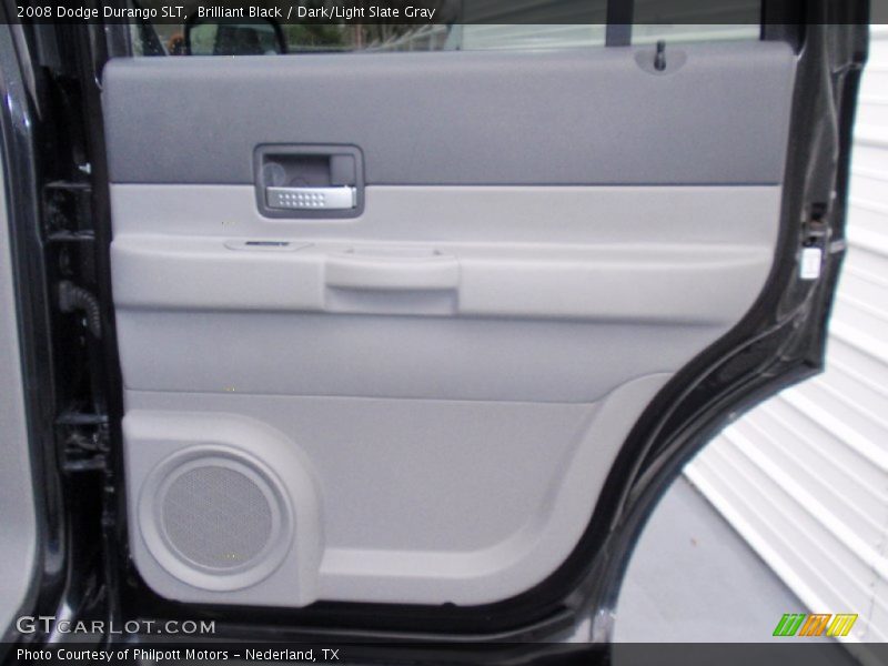 Brilliant Black / Dark/Light Slate Gray 2008 Dodge Durango SLT