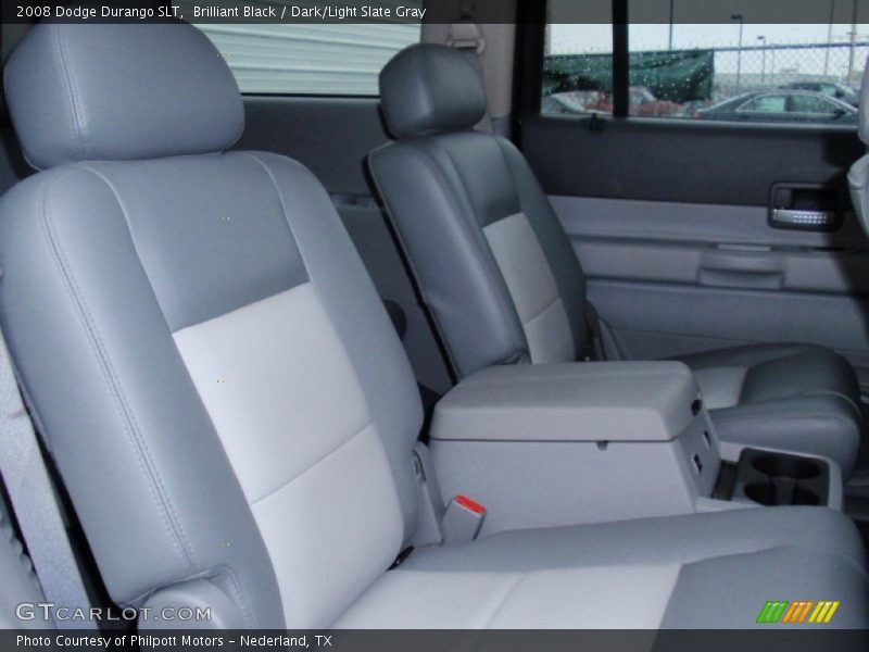 Brilliant Black / Dark/Light Slate Gray 2008 Dodge Durango SLT