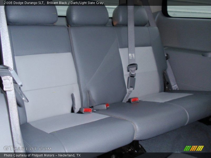 Brilliant Black / Dark/Light Slate Gray 2008 Dodge Durango SLT