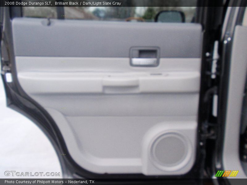 Brilliant Black / Dark/Light Slate Gray 2008 Dodge Durango SLT