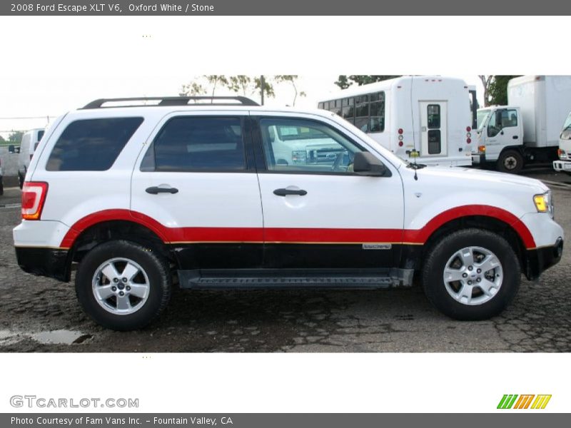 Oxford White / Stone 2008 Ford Escape XLT V6
