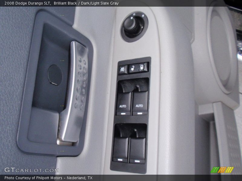 Brilliant Black / Dark/Light Slate Gray 2008 Dodge Durango SLT