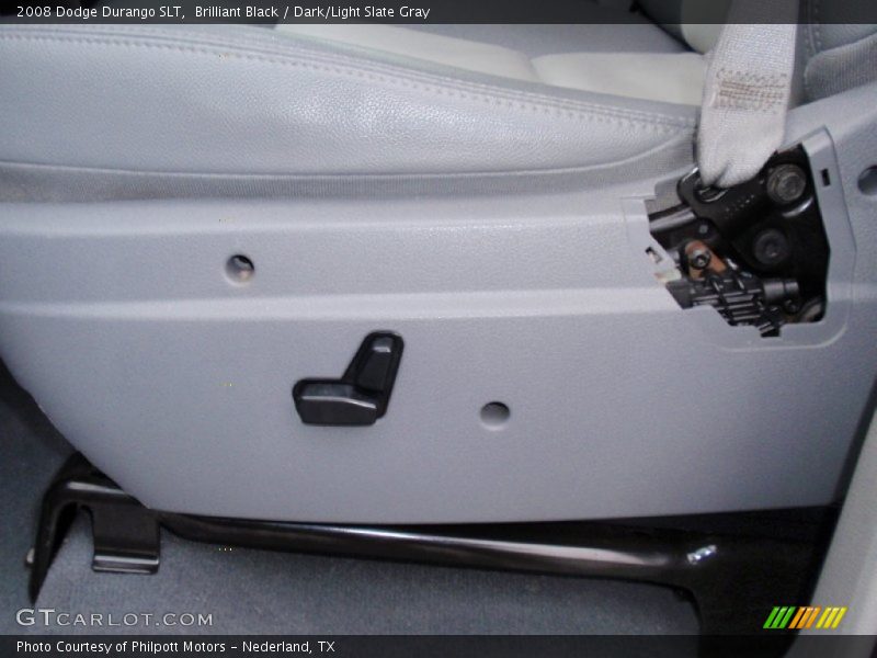 Brilliant Black / Dark/Light Slate Gray 2008 Dodge Durango SLT