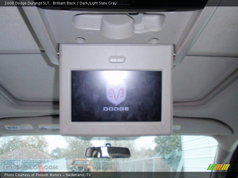 Brilliant Black / Dark/Light Slate Gray 2008 Dodge Durango SLT