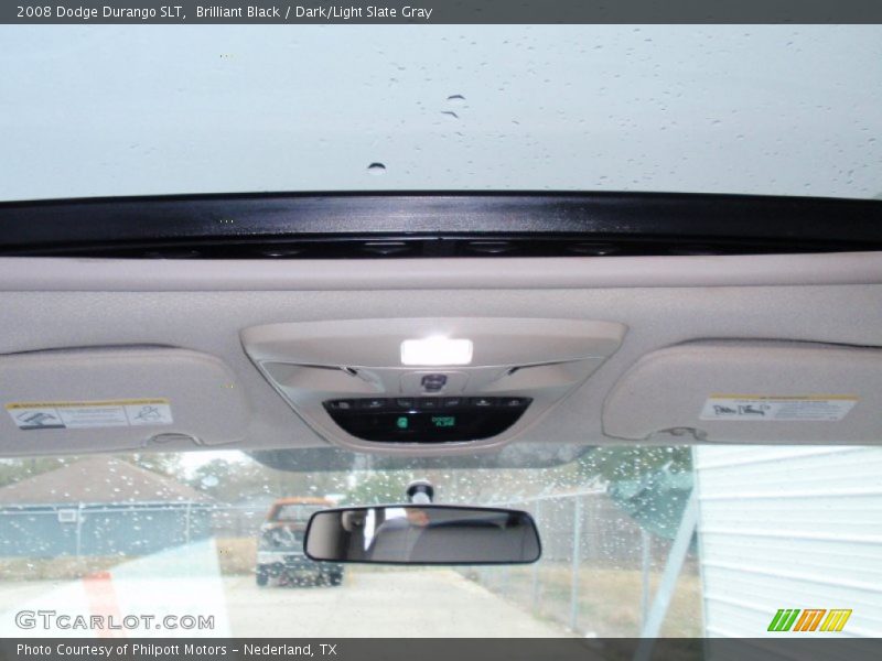 Brilliant Black / Dark/Light Slate Gray 2008 Dodge Durango SLT