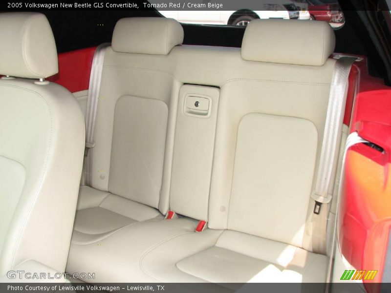 Tornado Red / Cream Beige 2005 Volkswagen New Beetle GLS Convertible