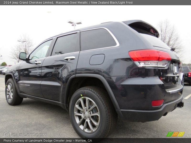 Maximum Steel Metallic / New Zealand Black/Light Frost 2014 Jeep Grand Cherokee Limited