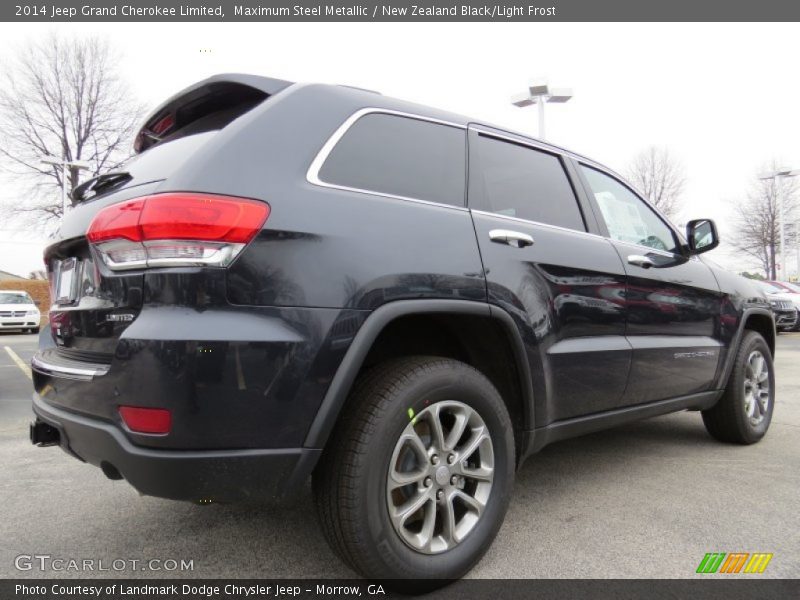 Maximum Steel Metallic / New Zealand Black/Light Frost 2014 Jeep Grand Cherokee Limited