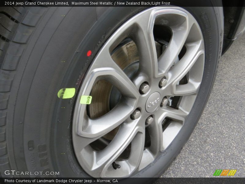 Maximum Steel Metallic / New Zealand Black/Light Frost 2014 Jeep Grand Cherokee Limited