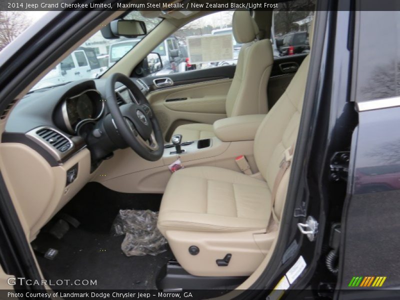 Maximum Steel Metallic / New Zealand Black/Light Frost 2014 Jeep Grand Cherokee Limited