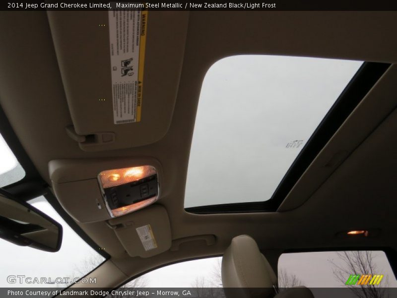Maximum Steel Metallic / New Zealand Black/Light Frost 2014 Jeep Grand Cherokee Limited