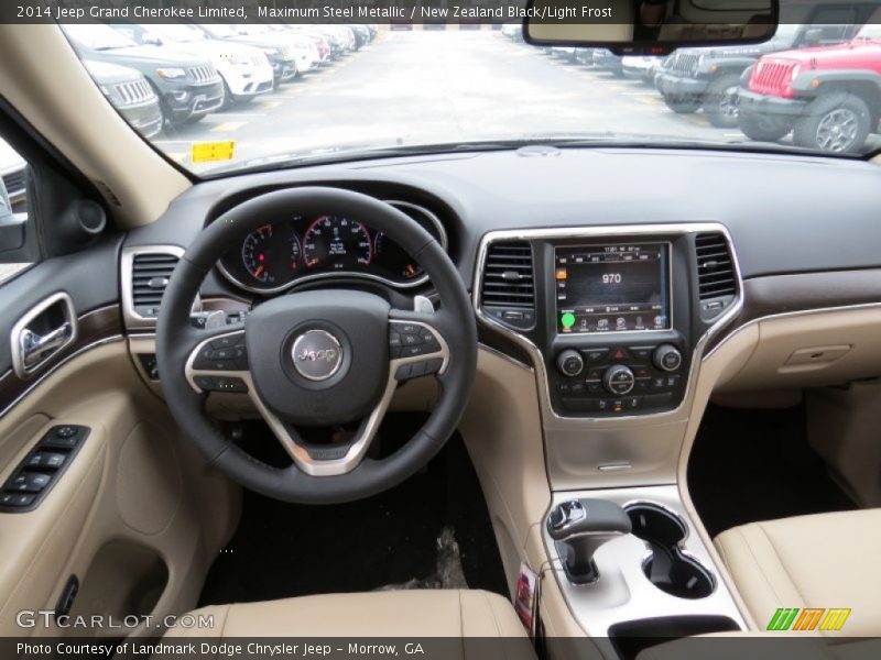 Maximum Steel Metallic / New Zealand Black/Light Frost 2014 Jeep Grand Cherokee Limited