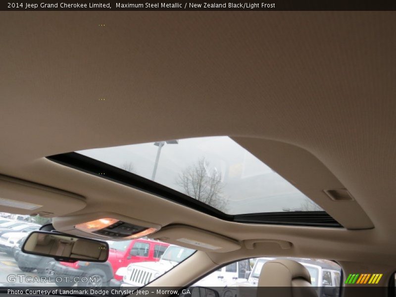 Maximum Steel Metallic / New Zealand Black/Light Frost 2014 Jeep Grand Cherokee Limited