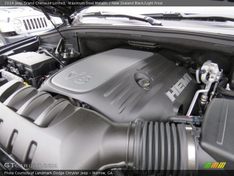 Maximum Steel Metallic / New Zealand Black/Light Frost 2014 Jeep Grand Cherokee Limited