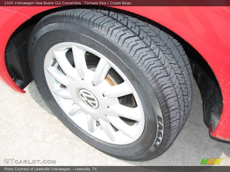 Tornado Red / Cream Beige 2005 Volkswagen New Beetle GLS Convertible