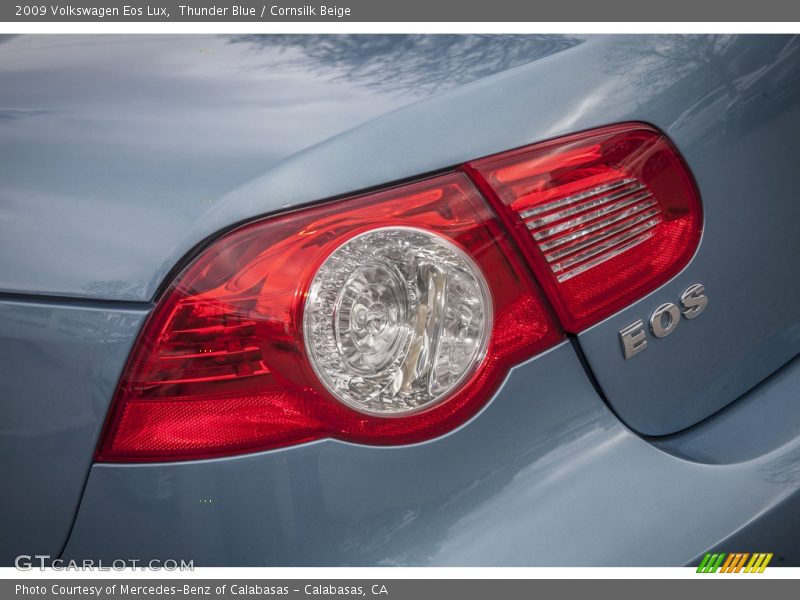 Thunder Blue / Cornsilk Beige 2009 Volkswagen Eos Lux