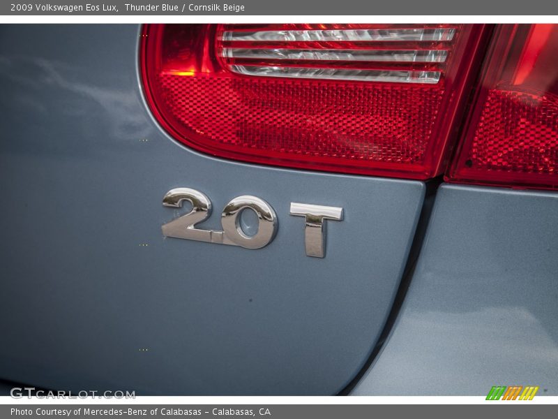 Thunder Blue / Cornsilk Beige 2009 Volkswagen Eos Lux