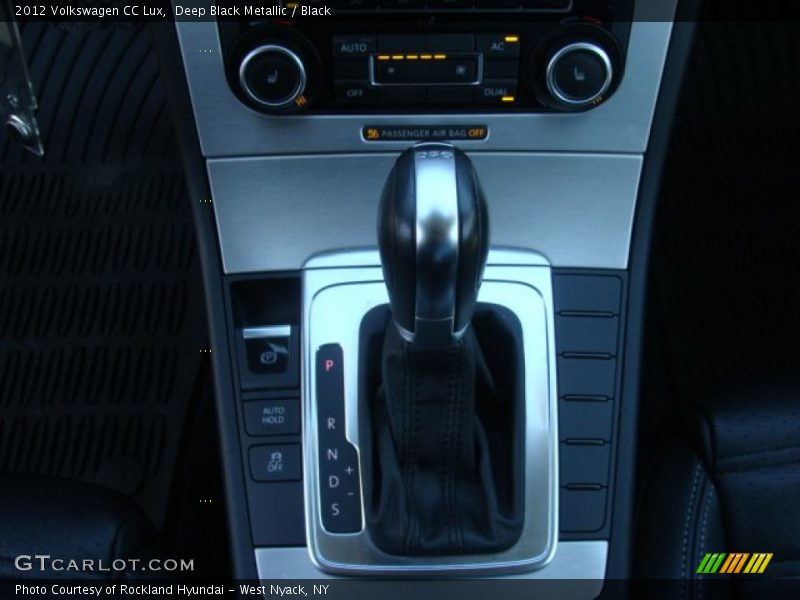 Deep Black Metallic / Black 2012 Volkswagen CC Lux