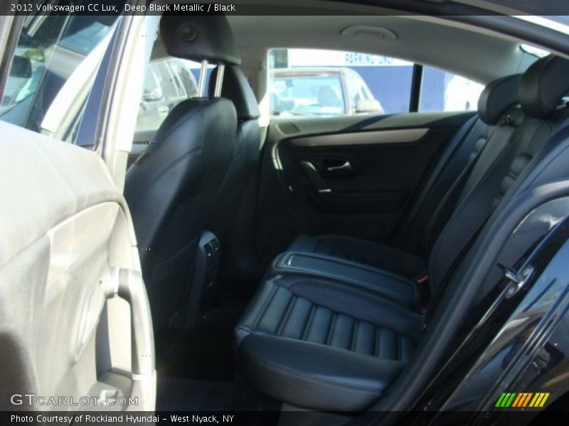 Deep Black Metallic / Black 2012 Volkswagen CC Lux