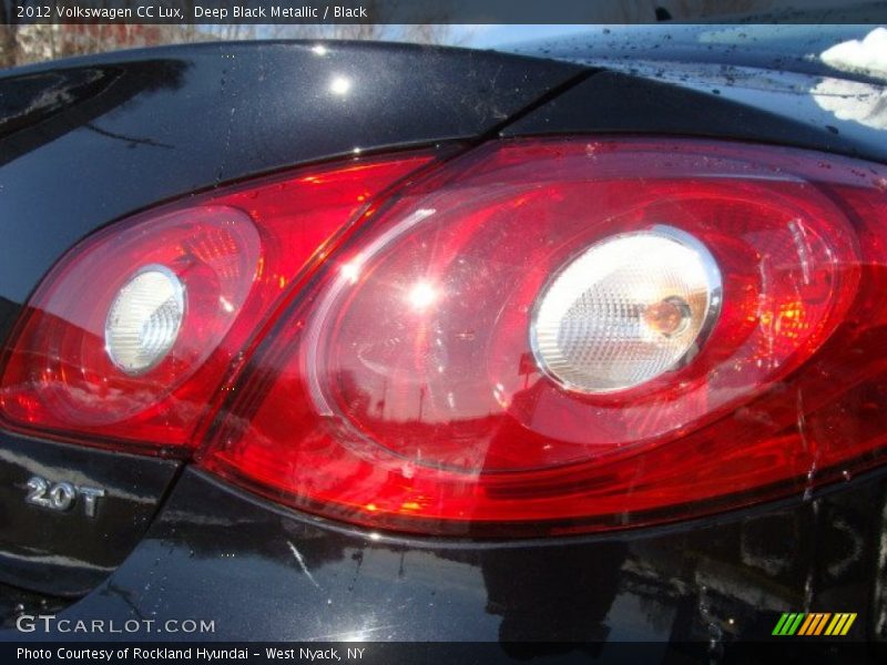 Deep Black Metallic / Black 2012 Volkswagen CC Lux