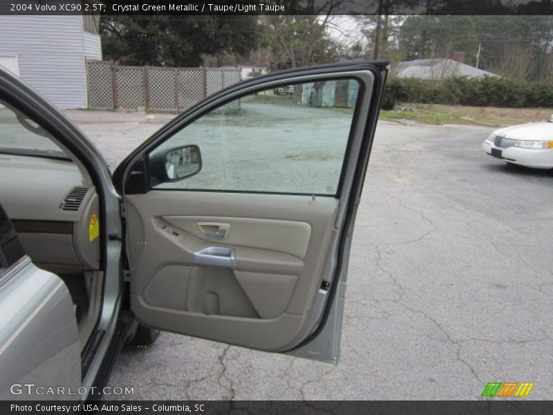 Crystal Green Metallic / Taupe/Light Taupe 2004 Volvo XC90 2.5T