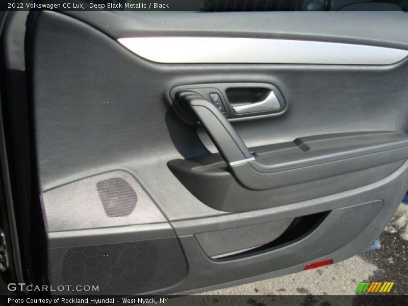 Deep Black Metallic / Black 2012 Volkswagen CC Lux