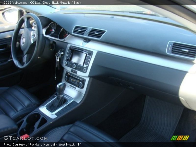 Deep Black Metallic / Black 2012 Volkswagen CC Lux
