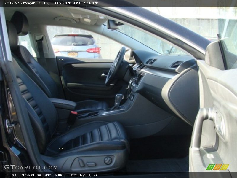 Deep Black Metallic / Black 2012 Volkswagen CC Lux