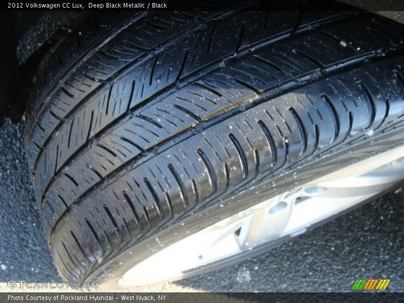 Deep Black Metallic / Black 2012 Volkswagen CC Lux