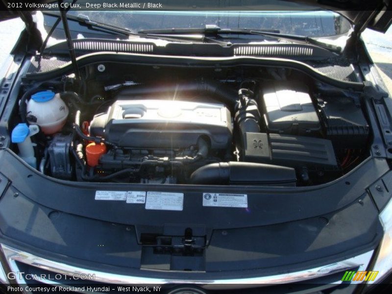 Deep Black Metallic / Black 2012 Volkswagen CC Lux