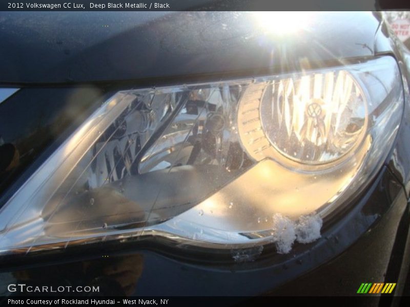 Deep Black Metallic / Black 2012 Volkswagen CC Lux